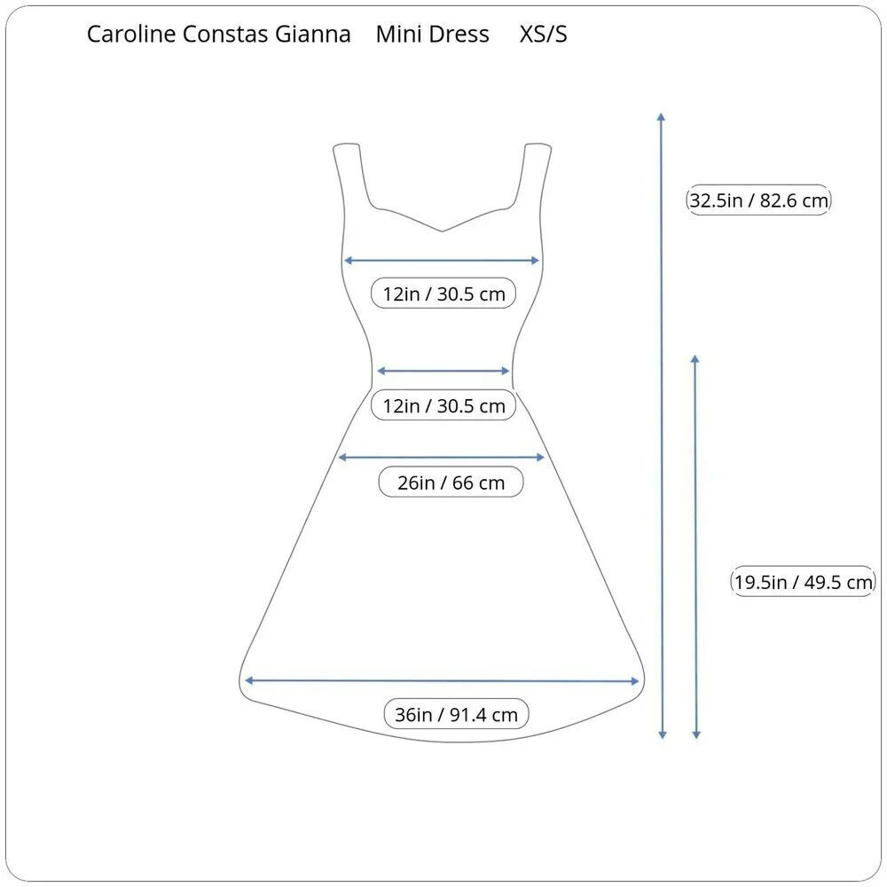 Caroline Constas size xs